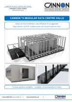 CANNON T4 MODULAR DATA CENTRE HALLS - 1