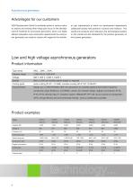 Synchronous and asynchronous generators, Yaw drives - 2