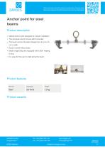Anchor point for steel beams-1