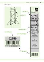 Assembly and usage instructions folding scaffold towers-13