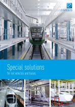 Special solutions for rail vehicles and buses.-1