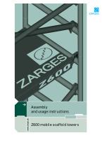 Z600 Mobile Scaffold Towers-1