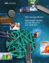 Fiber Metal Gas Filtration Brochure - 1