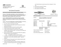 GasShield® Gasketfilter Instruction Sheet - 1