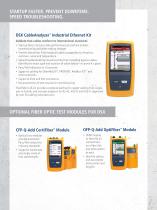 INDUSTRIAL ETHERNET CABLE TESTING CATALOG - 2