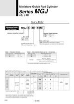 MGJ - SMC PNEUMATIC - PDF Catalogs | Technical Documentation | Brochure
