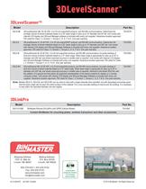 BinMaster 3DLevelScanner Technical Data - 8