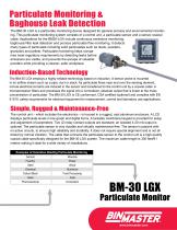 BM-30 LGX Particulate Monitor Brochure - 1