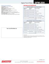 DPM-200 Digital Panel Meter - 6