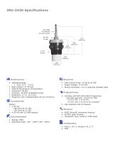 IRU-2420 Self-Contained Ultrasonic Level Sensor Brochure - 2