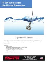PT-500 Submersible Liquid Level Transmitter Brochure-1