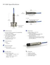PT-500 Submersible Liquid Level Transmitter Brochure-2