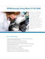 Micro-CT for SEM - Nondestructive Measurement and Volume Visualization of Specimens`Internal Microstructure in SEM - 2