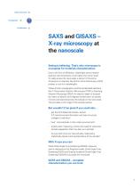 N8 HORIZON - Small Angle X-Ray Scattering Solutions - 3