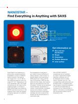 NANOSTAR - Small Angel X-Ray Scattering Solutions - 4