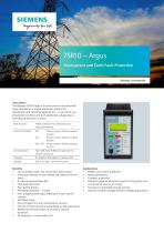 7SR10 – ArgusOvercurrent and Earth Fault Protection - 1