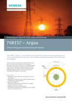 7SR157 – Argus Check and System Synchronising Protection - 1