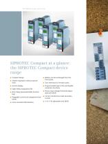 Perfect protection – smallest space The SIPROTEC Compact device range redefines protection technology - 3