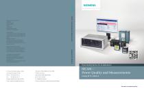 Power Quality and Measurements Product Catalog SR 10 V1.0 - 1