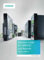 Selection Guide for SIPROTEC and Reyrolle