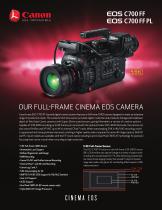 C700 FF & EOS C700 FF PL-1
