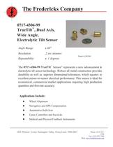 0717-4304-99 TrueTilt‘, Dual Axis, Wide Angle, Electrolytic Tilt Sensor - 1