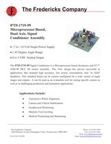 0729-1719-99 Microprocessor Based, Dual Axis, Signal Conditioner Assembly - 1