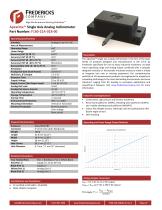 Single Axis inclinometer F160-21A-018-00_ds - 1