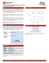 TrueTilt™ Single Axis Mid-Range Electrolytic Tilt Sensor | Part Number: 0703-1602-99 - 2