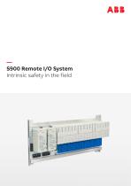 S900 Remote I/O System Intrinsic safety in the field