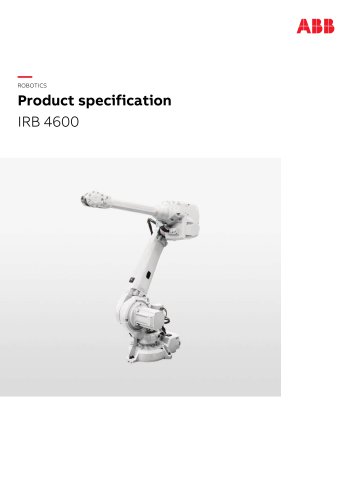 IRB 4600 Launch Brochure