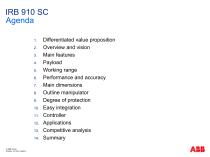 RB 910SC SCARA  Overview - 2