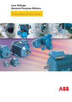 General Purpose Motors, Open drip proof motors section - ABB Motors ...