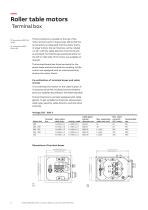 Low Voltage Roller Table Motors-8