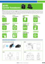 T201 SERIES AC/DC CURRENT TRANSDUCERS - 9