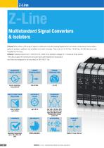 Z-LINE MULTISTANDARD SIGNAL CONVERTERS - 2