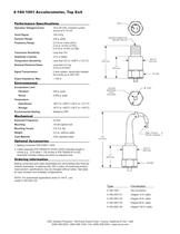 Accelerometer, Top Exit - 2