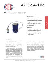 Vibration Transducer 4-102/4-103 - 1