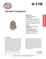 Vibration Transducer 4-118 - 1