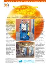 Superheated water boiler TPC-AS - 1