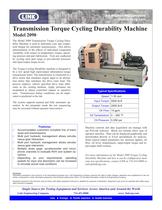 Automatic Transmission Torque Cycling Machine - 1