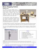 Rotor Mapping Station Model 3315 - 1