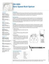 OS DBS Butt splicer for narrow web applications - 2