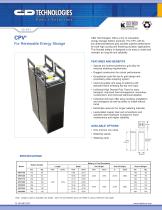 CPV ? For Renewable Energy Storage - 1