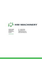 HM Machinery catalog 2024 - 2