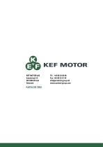 KEF Motors catalog - 2