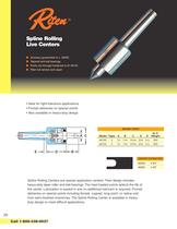 Spline Rolling Live Centers-1
