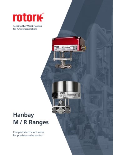 Compact electric actuators for precision valve control