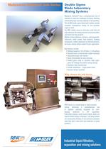 MX Guittard Lab series mixer/granulator fact sheet - 1