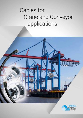 Cables for Crane and Conveyor applications